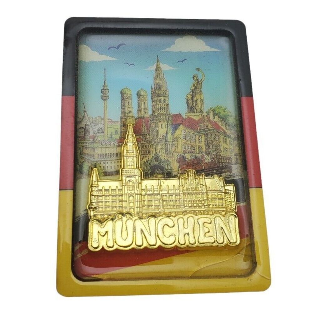 Munich Germany Fridge Refrigerator Magnet Travel Tourist Souvenir Country Cities